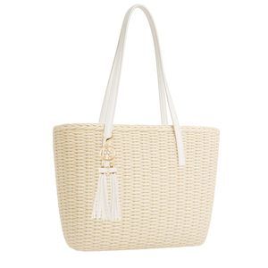 Straw Bags M Size Travel Straw Totes Bag Woven Summer Handmade :D